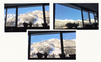 客室からの眺め-冬